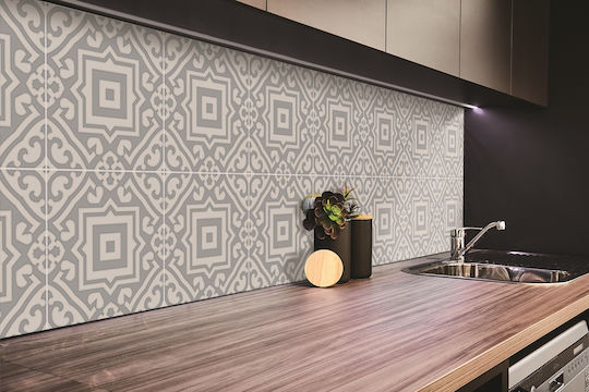 Vinyl Wall Panel Modern Decoration Geometric Patterns 100x50 Cm
