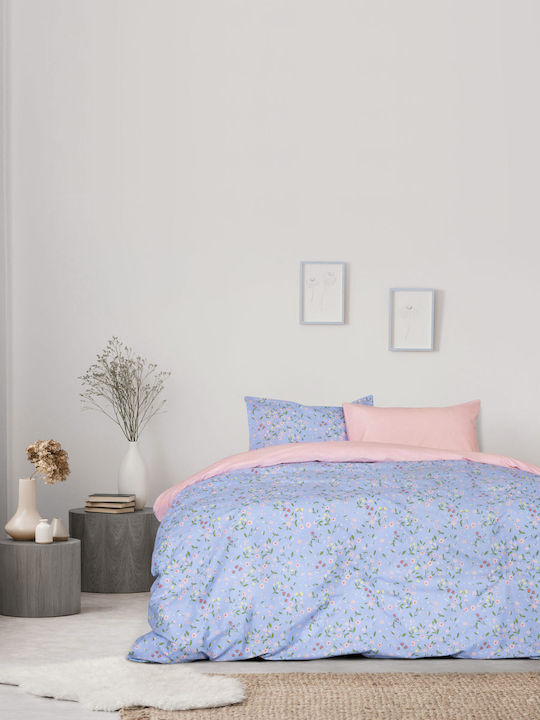 Kocoon Zinia Coverlet Single from Cotton & Polyester Blue 160x240cm