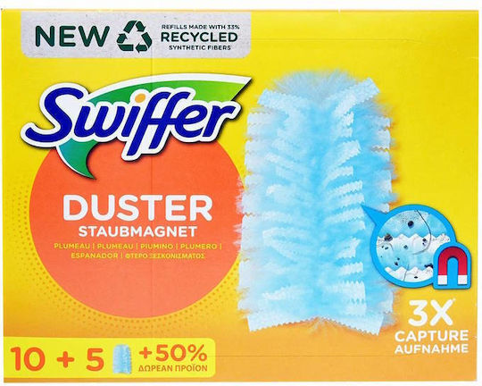 Swiffer Duster Feather Duster with Handle & Replacements 15pcs