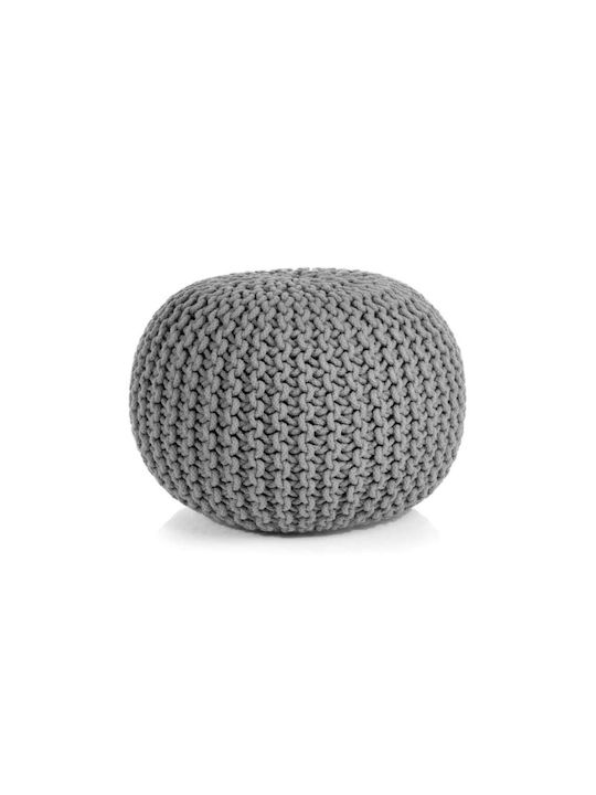 Bean Bag Stool Waterproof Gray 50x50x40cm