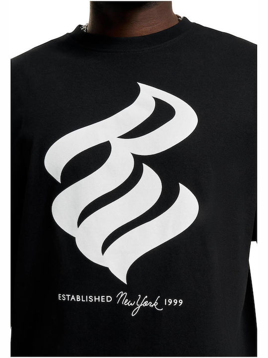 T-shirt Μαύρο