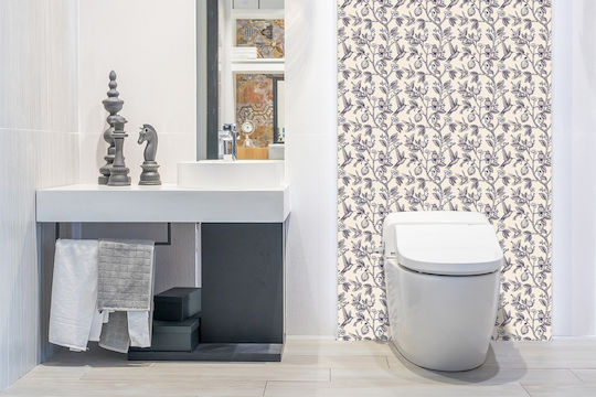 Autocolant Panou Din Vinil Decor Pentru Perete Păsări Pe Creangă 100x50 Cm