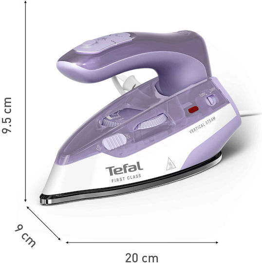 Tefal First Class Steam Travel Iron 1000W