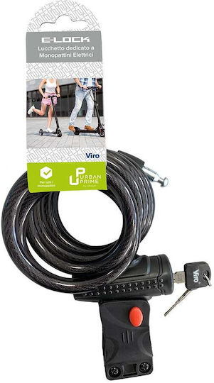 Urban Prime Încuietoare Pentru Scuter Electric Negru