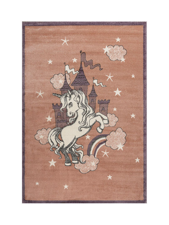 Beauty Home Παιδικό Χαλί Ροζ 133x190cm