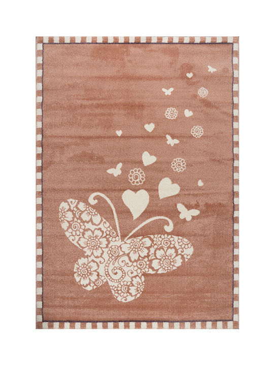 Beauty Home Yolo Kids Παιδικό Χαλί Ροζ 133x190cm