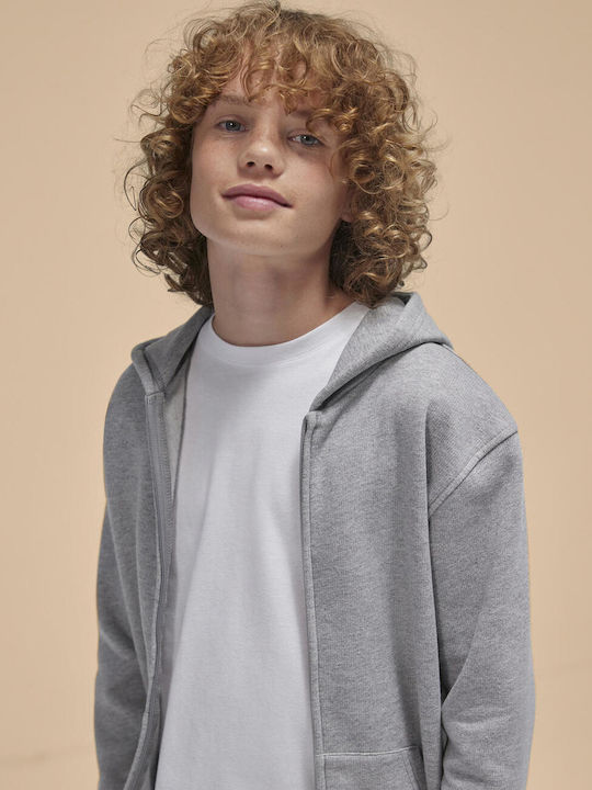 Kinder-Sweatshirt mit Kapuze Navy