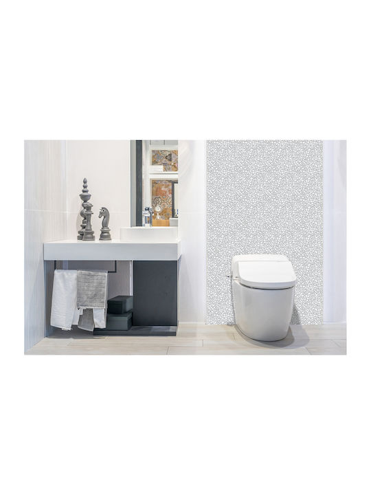 Wandsticker Vinyl Panele Für Wand Renovierung Graue Mosaik 100x50 Cm