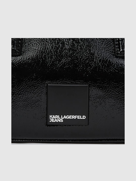 Karl Lagerfeld Box Logo Γυναικεία Τσάντα από Συνθετικό Δέρμα