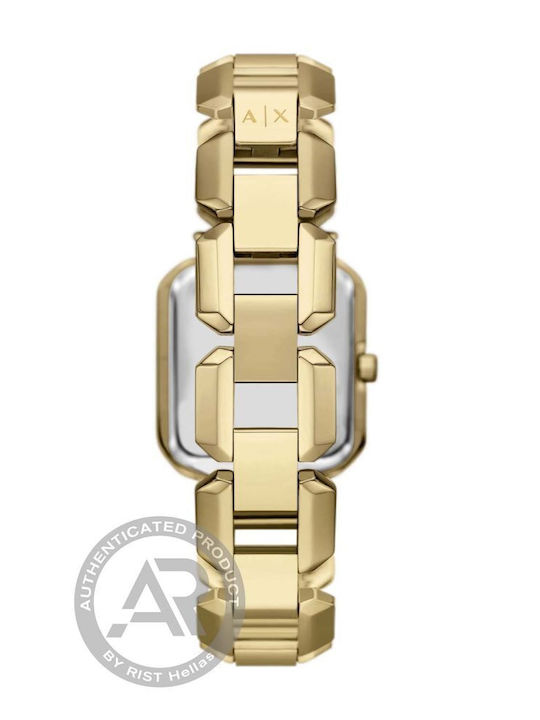 Armani Exchange Ρολόι Μπαταρίας με Μεταλλικό Μπρασελέ Armani Exchange Ρολόι Μπαταρίας με Μεταλλικό Μπρασελέ