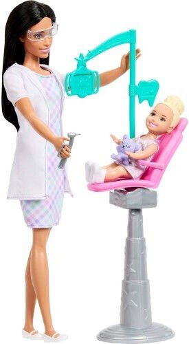 Barbie Berufe Puppenset für 3+ Jahre alt+ Jahre
