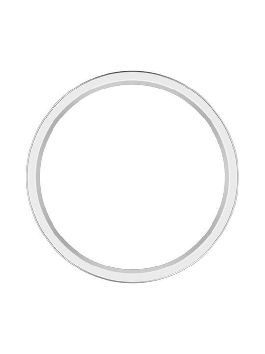 Half Coverage Hollow Plastic Case in Silver color for Huawei Watch GT 6 41mm