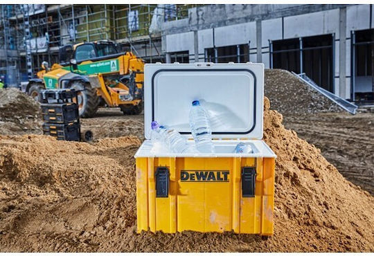 DEWALT Tough System Portable Fridge 25.5lt Yellow