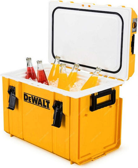 DEWALT Tough System Portable Fridge 25.5lt Yellow