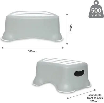 Σκαλοπάτι Βοηθητικό Μπάνιου My Carry Potty Grey Mlss-pl-gr 9401809099