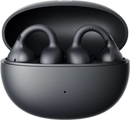 Baseus BC1 Open Ear Bluetooth Handsfree Ακουστικά με Αντοχή στον Ιδρώτα και Θήκη Φόρτισης Μαύρα