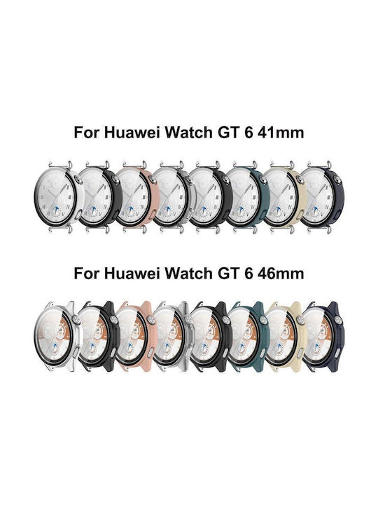Plastic Case with Glass in Blue color for Huawei Watch GT 6 41mm