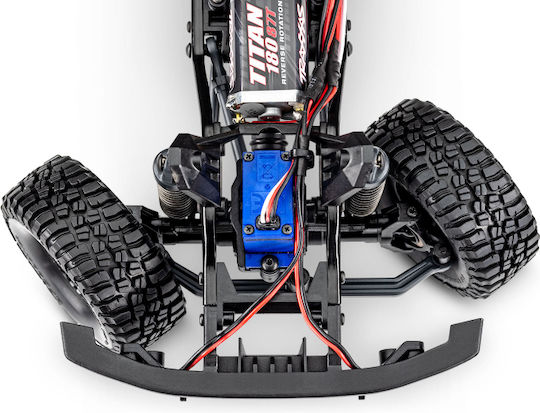 Traxxas Τηλεκατευθυνόμενο Αυτοκίνητο Crawler Μαύρο