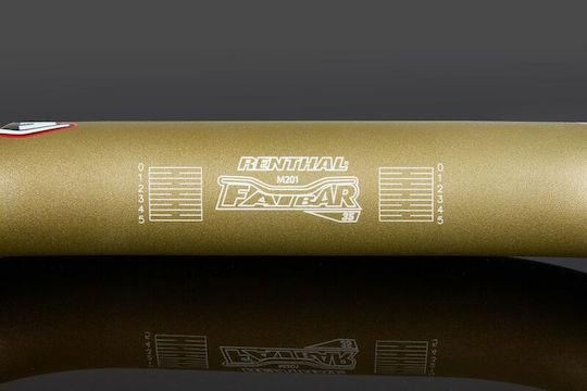 Renthal Τιμόνι Αλουμινένιο M201-02-007-01 Πλάτος:820mm Χρυσό