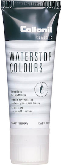 Collonil Waterstop Colours Cremă Pentru Pantofi Cu Ulei De Migdale 75 Ml 438-darkberry
