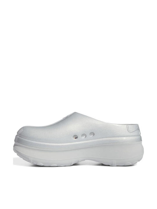 adidas Women's Clogs Silver