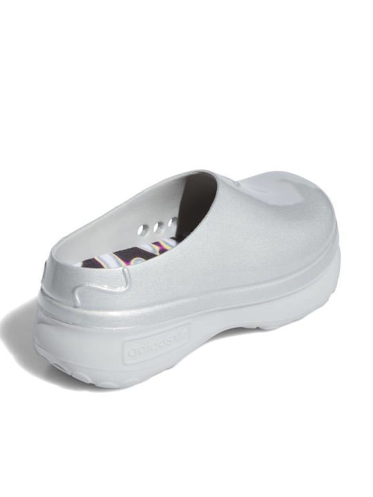 adidas Women's Clogs Silver