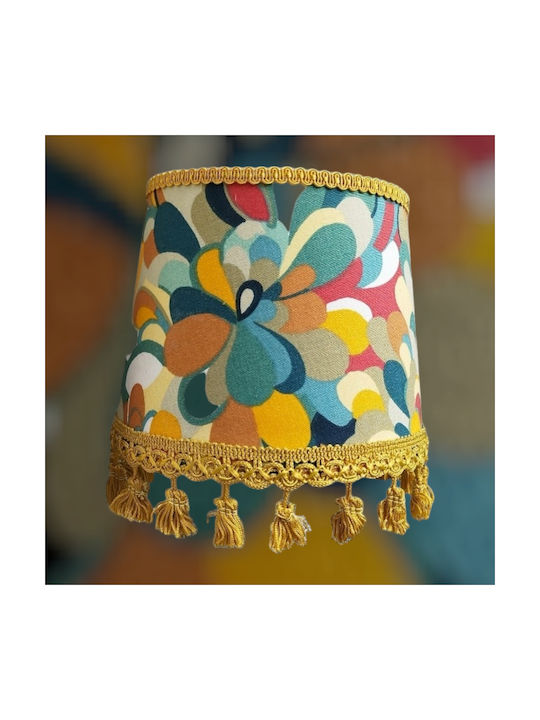 Oxygen Green Petals Table Lamp for E27 Socket with Green Shade and Base