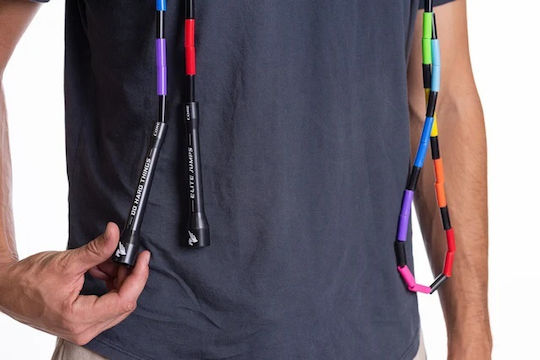 Rainbow Redux 1" Beaded Jump Rope Elite Jumps