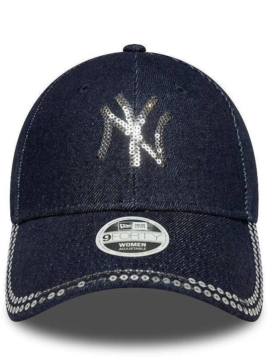 60758945 New Era Wmns Sequin 9forty New York Yankees Adjustable Cap Sky Blue Color 60758945 New Era Wmns Sequin 9forty New York Yankees Adjustable Cap Sky Blue Color