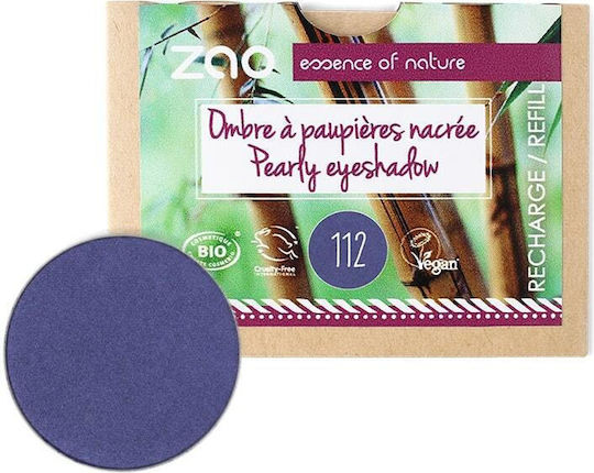 Pearly Eyeshadow Refill Lidschatten Matt in fester Form in Blau Farbe 3gr