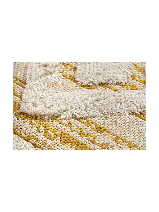 Beauty Home Morocotton 9239 Χαλί Ορθογώνιο Βαμβακερό Κίτρινο 125x180cm
