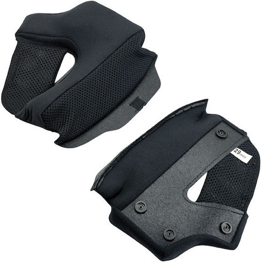 Biltwell Lane Splitter Cheek Pad Set 19mm