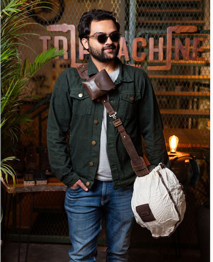 Tripmachine Helmet Harness Mocha