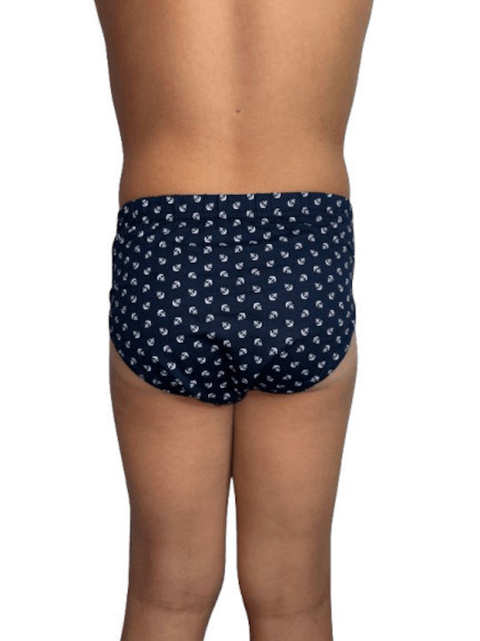 Biyo Set of Kids' Briefs Navy Blue 3pcs