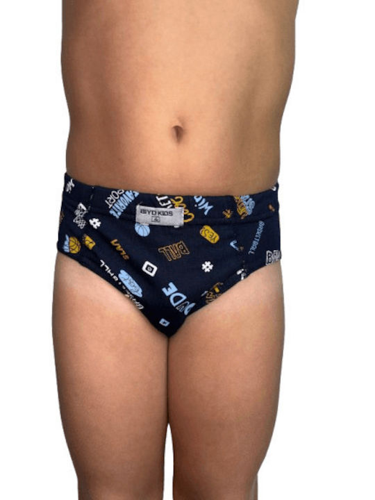 Biyo Σετ Παιδικά Βρακάκια Navy Μπλε 2τμχ