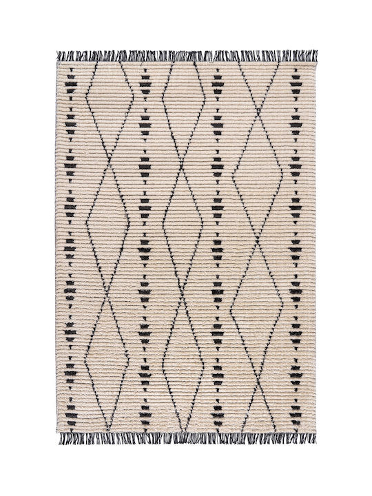 Beauty Home Σετ Μοντέρνα Χαλιά Κρεβατοκάμαρας Εκρού BH390599 3τμχ