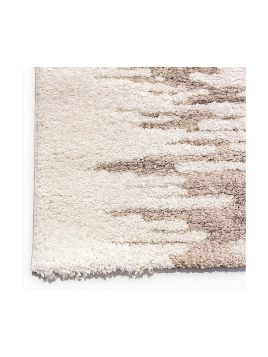 Beauty Home Puffy Σετ Μοντέρνα Χαλιά Κρεβατοκάμαρας Beige BH390679 3τμχ