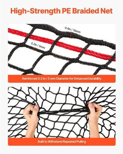 Vevor Nets for Hay 180x180x180cm