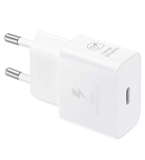 Samsung Φορτιστής GaN με Θύρα USB-C και Καλώδιο USB-C - USB-C 25W Power Delivery Bulk (EP-T2510X)