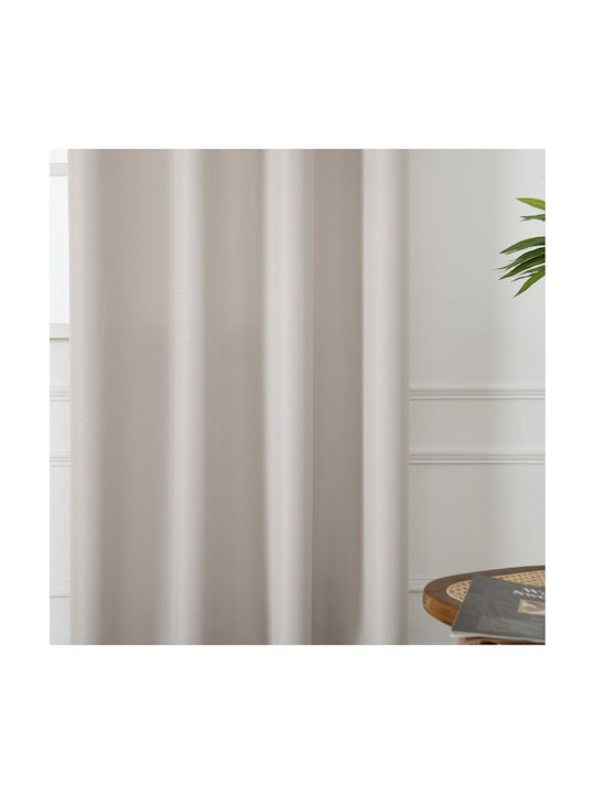 Beauty Home Perdea Cu Capse Bej 140x270cm