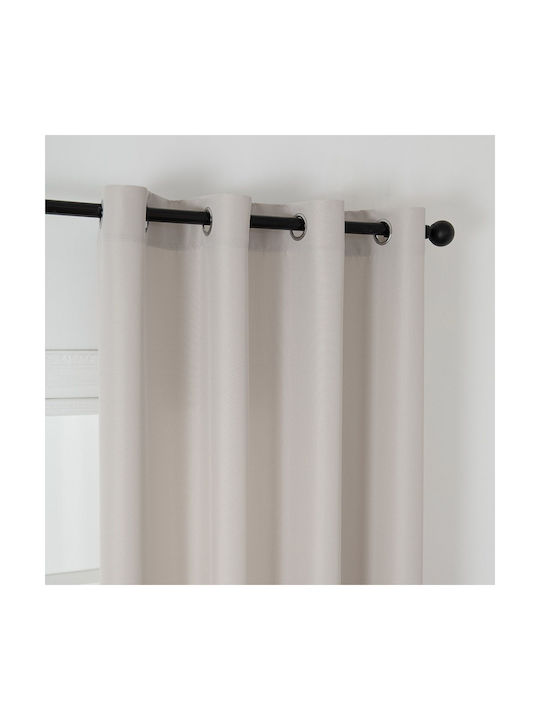 Beauty Home Perdea Cu Capse Bej 140x270cm