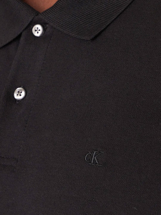 Polo Herrenbluse Kurzarm Schwarze