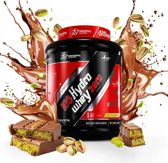 Immortal Nutrition 100% Hydro Whey Zero Protein Whey with Flavor Dubai Chocolate 2kg