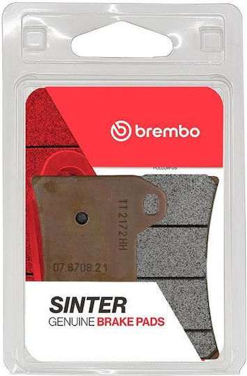 Brembo 07bb1990 Μπροστινά Τακάκια Φρένων Aprilia Ducati Ktm Χρυσό