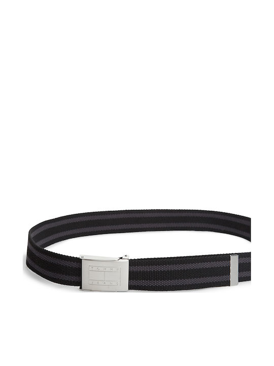 Tommy Hilfiger Tjm Ανδρική Ζώνη Μαύρη Tommy Hilfiger Tjm Ανδρική Ζώνη Μαύρη