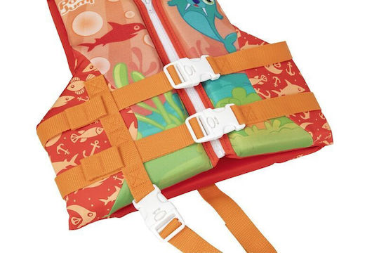 Puddle Jumper Child Hydro Swim Vest Walrus Orange 3-6 Years Old 90146