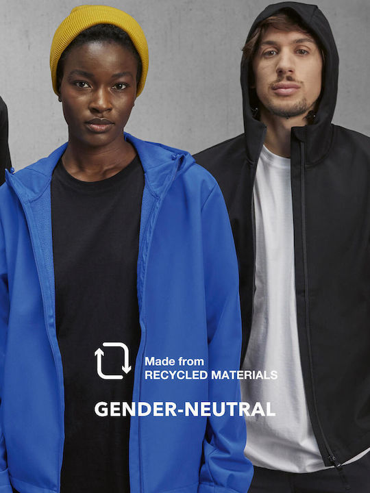 Winter Jacke Softshell Wasserdicht und Winddicht Navy