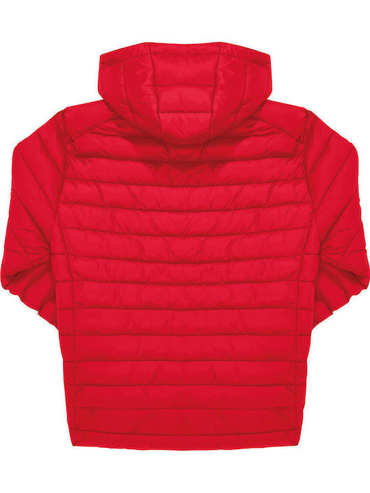 Jacke Puffer Red
