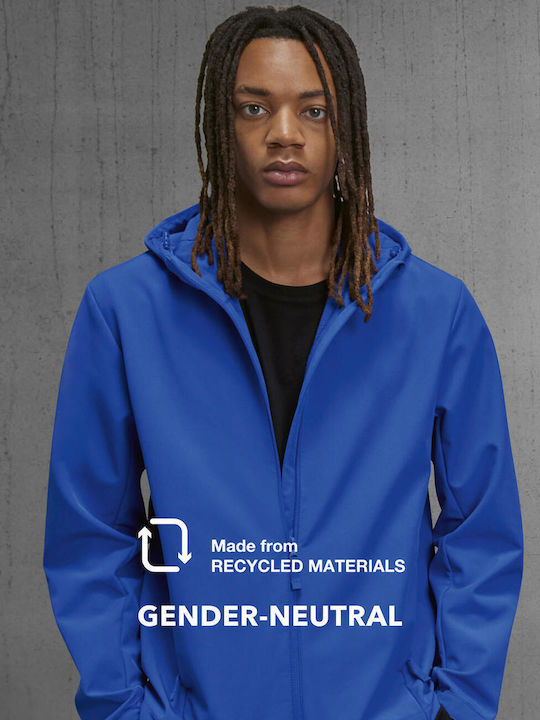 Winter Jacke Softshell Wasserdicht und Winddicht Navy