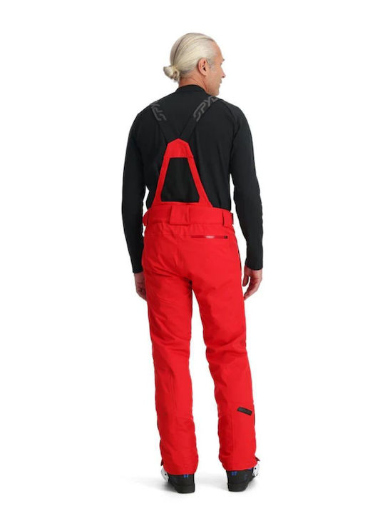 Spyder 38SA125316R-SPR Men's Trousers for Ski & Snowboard Red